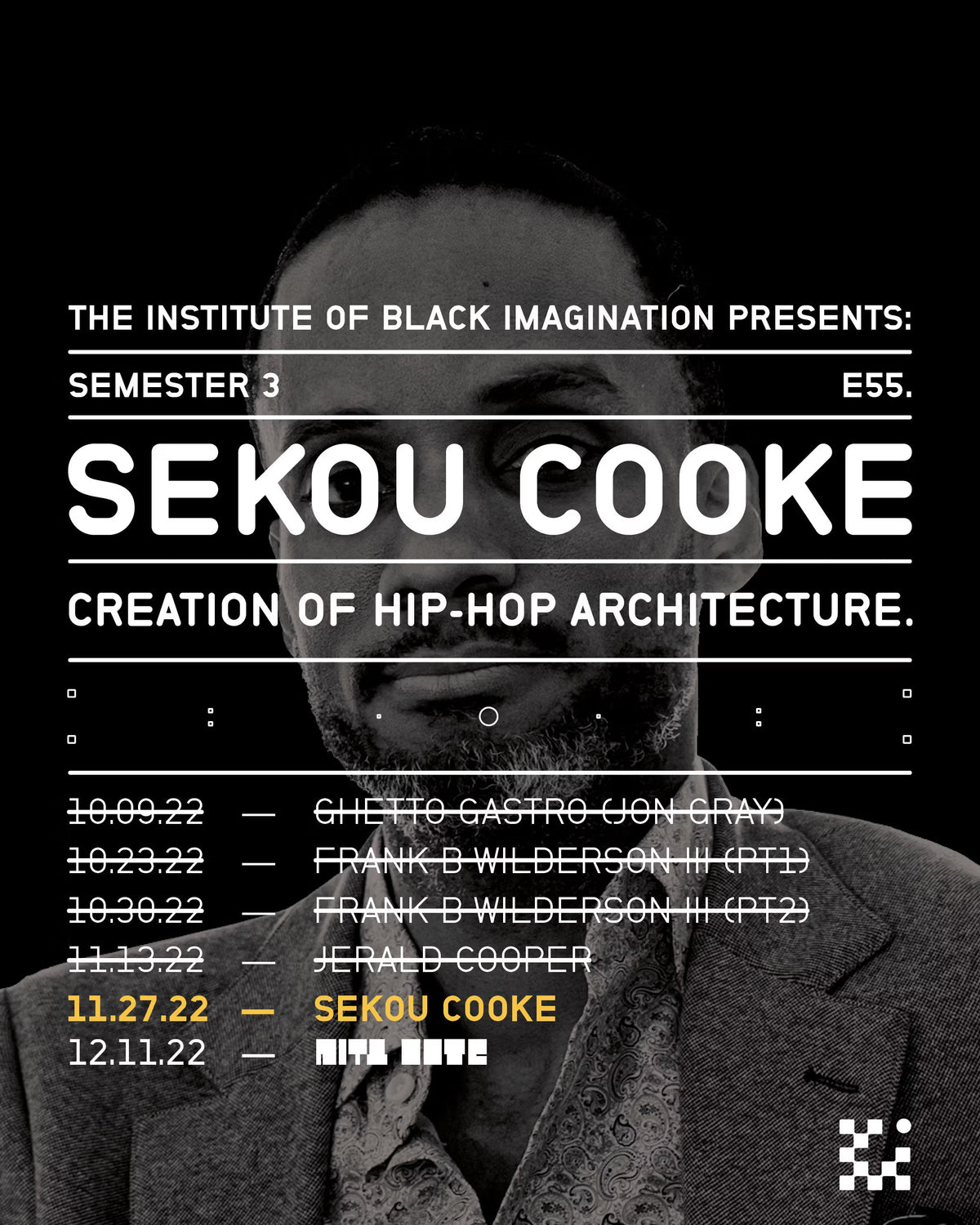 E55 Sekou Cooke: Creation of Hip-Hop Architecture.