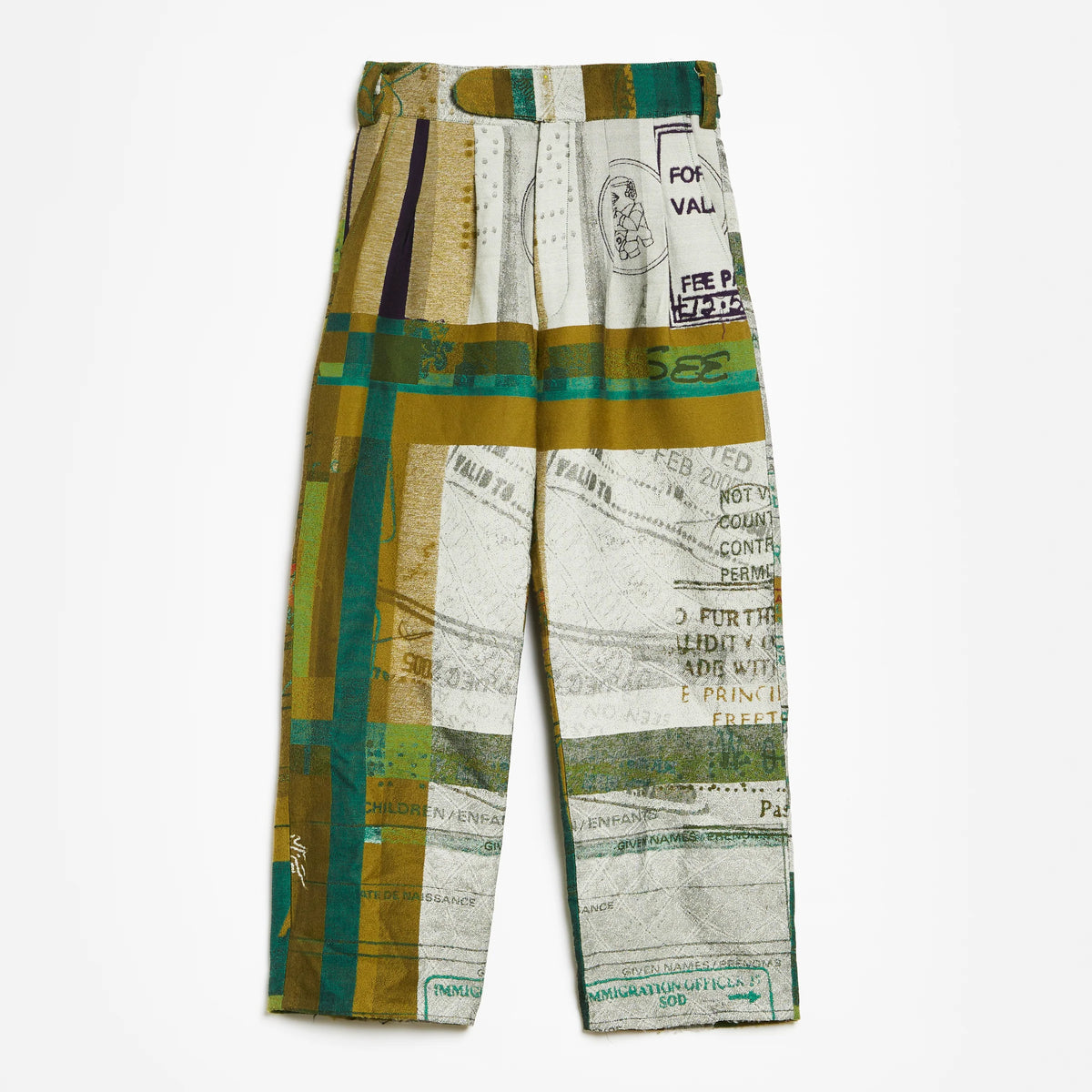 YA-ALIMAMY PASSPORT COTTON TREE TROUSER